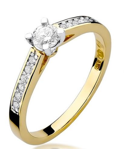 Prsteň Bonore - Zlato 585 - Diamant 0,3 ct