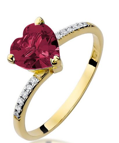 Prsteň Bonore - Zlato 585 - Rubín 1,7 ct