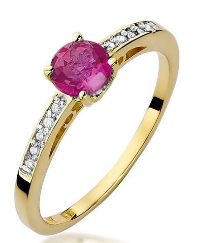 Prsteň Bonore - Zlato 585 - Rubín 0,6 ct