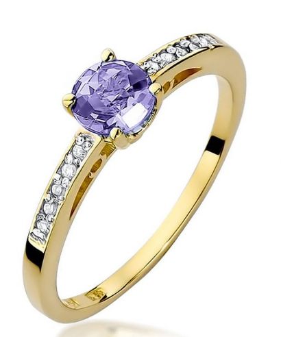 Prsteň Bonore - Zlato 585 - Tanzanit 0,5 ct
