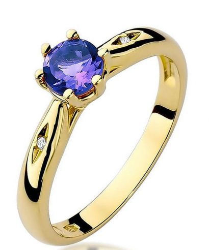 Prsteň Bonore - Zlato 585 - Tanzanit 0,5 ct