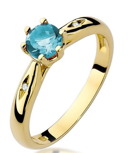 Prsteň Bonore - Zlato 585 - Topaz 0,5 ct