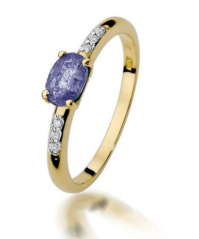 Prsteň Bonore - Zlato 585 - Tanzanit 0,4 ct