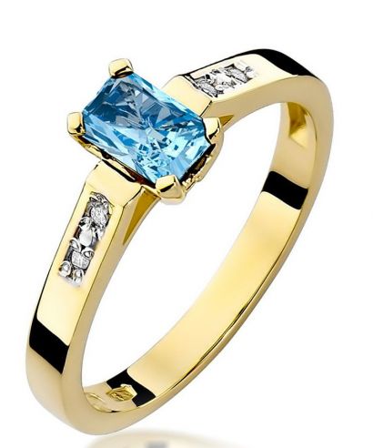 Prsteň Bonore - Zlato 585 - Topaz 0,6 ct