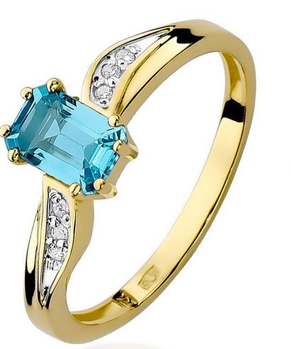Prsteň Bonore - Zlato 585 - Topaz 0,65 ct