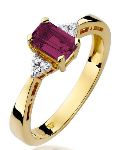 Prsteň Bonore - Zlato 585 - Rubín 0,8 ct
