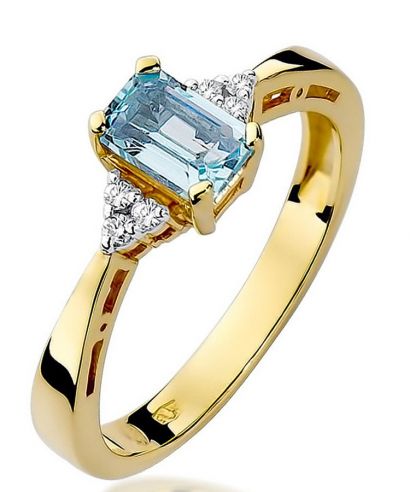 Prsteň Bonore - Zlato 585 - Topaz 0,6 ct