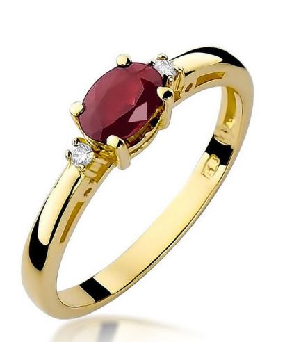 Prsteň Bonore - Zlato 585 - Rubín 0,6 ct