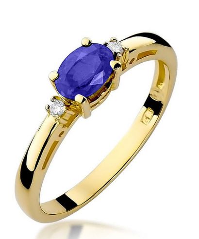 Prsteň Bonore - Zlato 585 - Tanzanit 0,4 ct