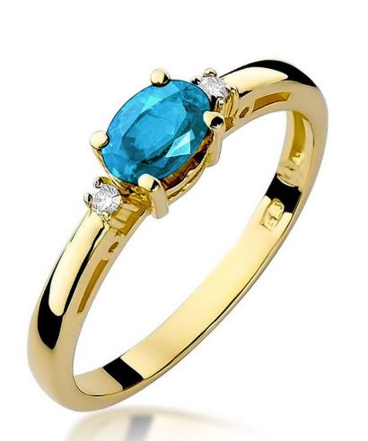 Prsteň Bonore - Zlato 585 - Topaz 0,5 ct