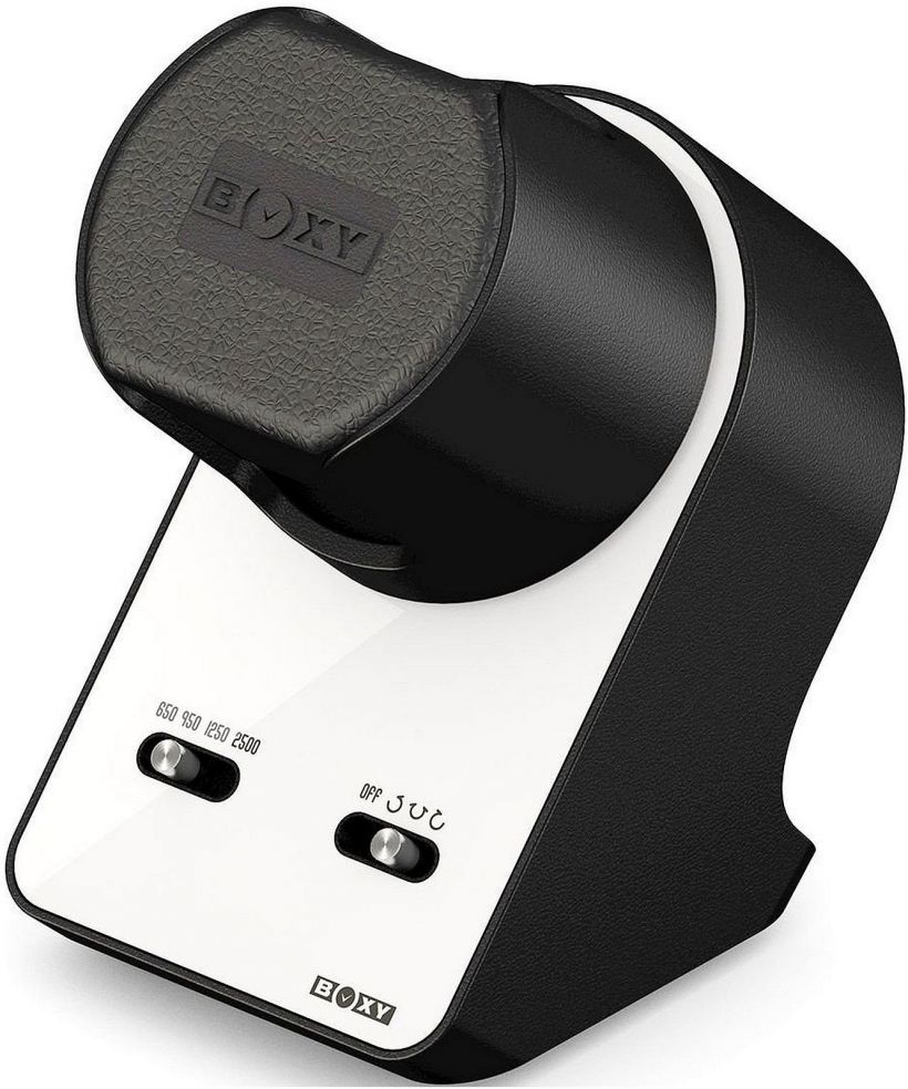 Naťahovač Hodiniek Beco Technic Boxy BLDC Nightstand Pure White pre 1 hodinky s USB káblom