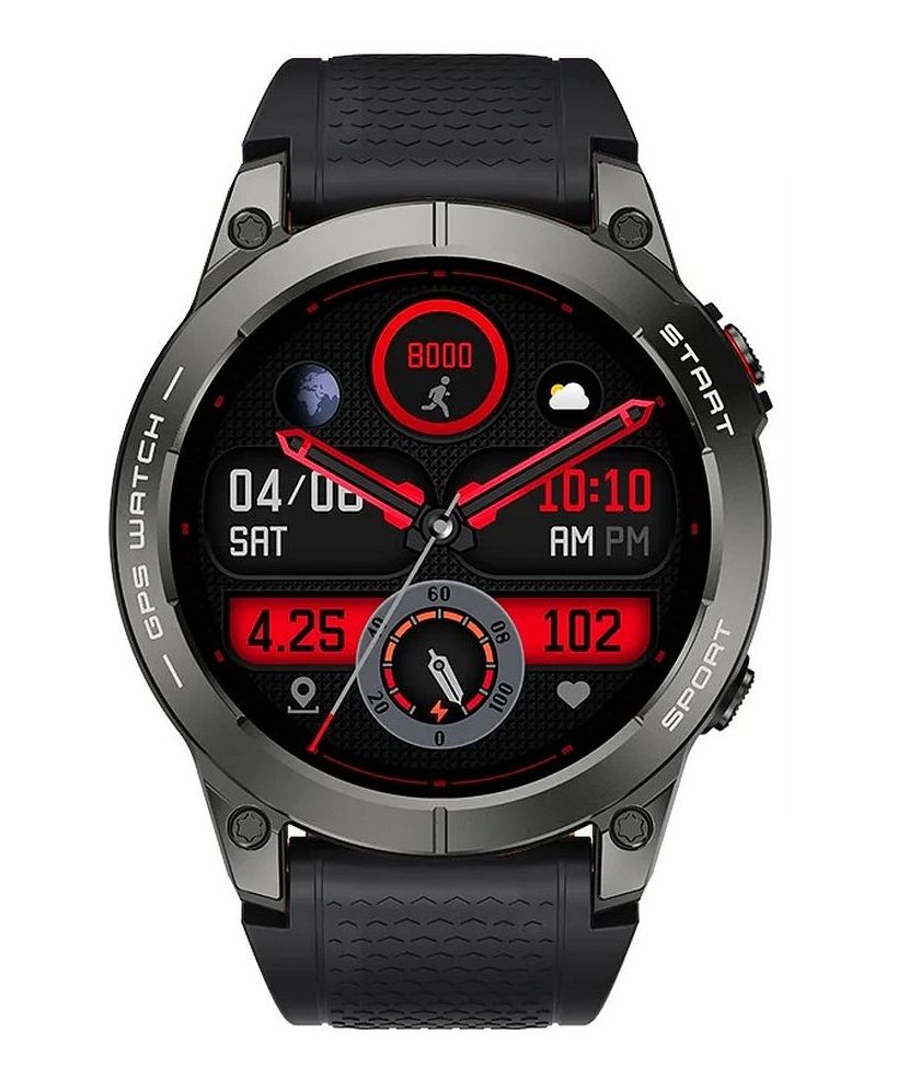 Smart hodinky unisex Manta Activ X GPS Black SET