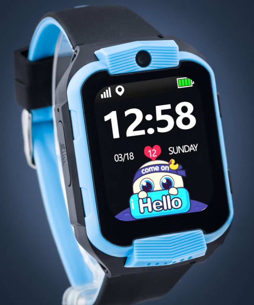 Smart hodinky detské Pacific 32 4G LTE SIM Blue		