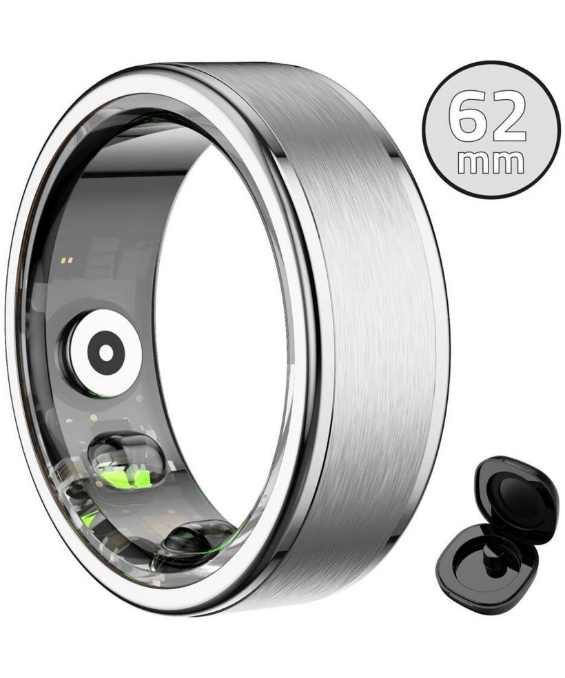Smartring unisex Manta OneRing Silver 62 mm