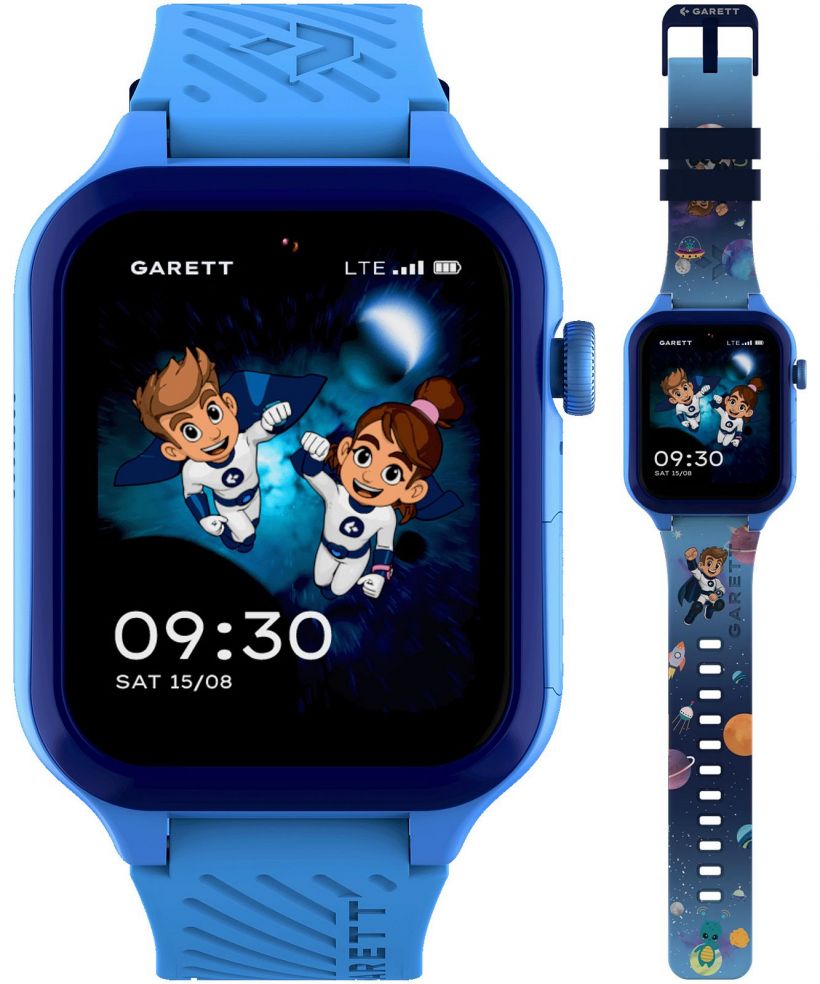 Smart Hodinky detské Garett Kids Essa AI 4G Modrá SET