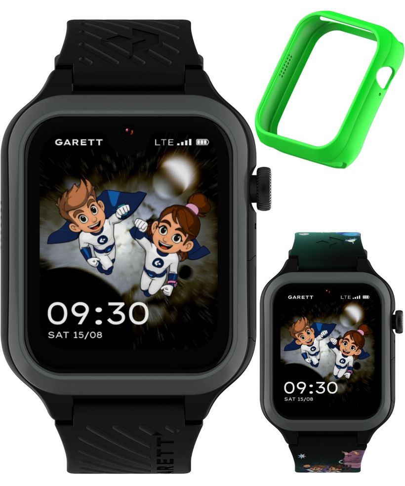 Smart Hodinky detské Garett Kids Essa Go 2 AI 4G Čierna