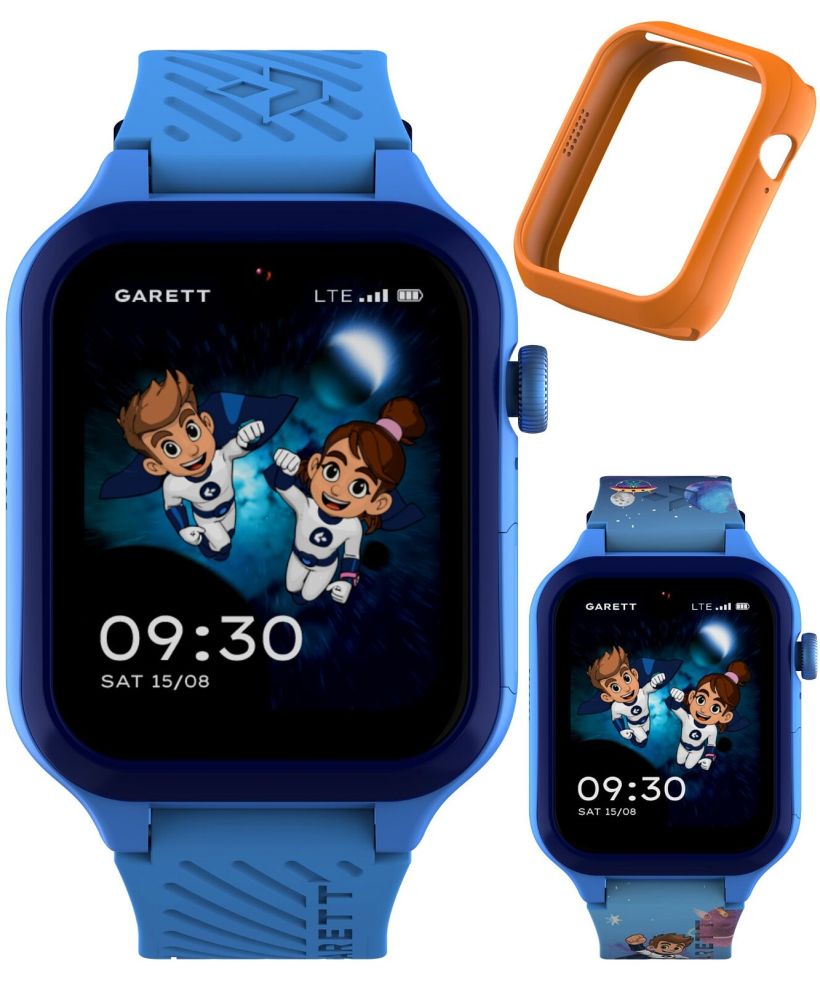 Smart Hodinky detské Garett Kids Essa Go 2 AI 4G Modrá