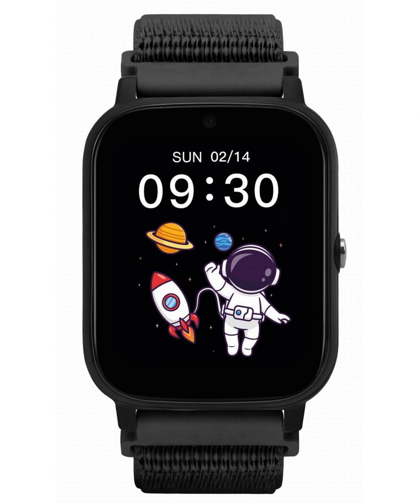 Smart Hodinky detské Garett Kids Tech 4G Čierna Velcro