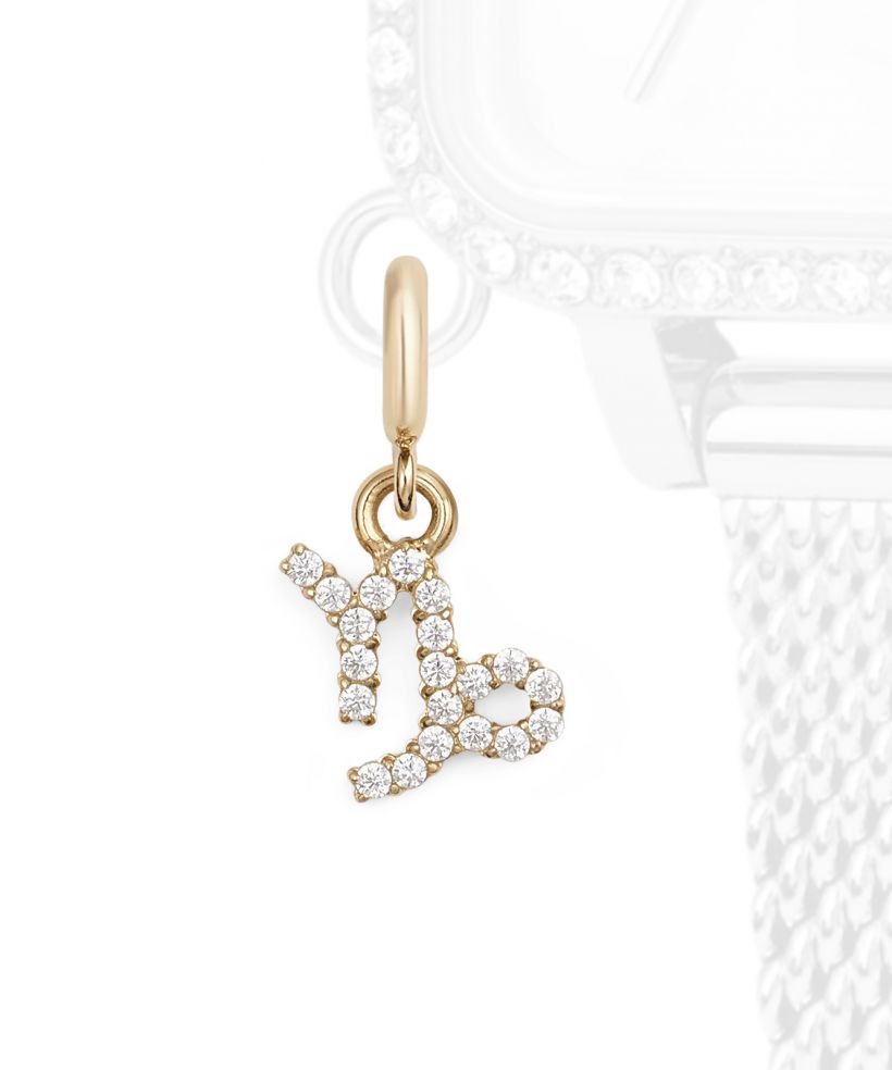 Prívesok Daniel Wellington Charm Gold Capricorn