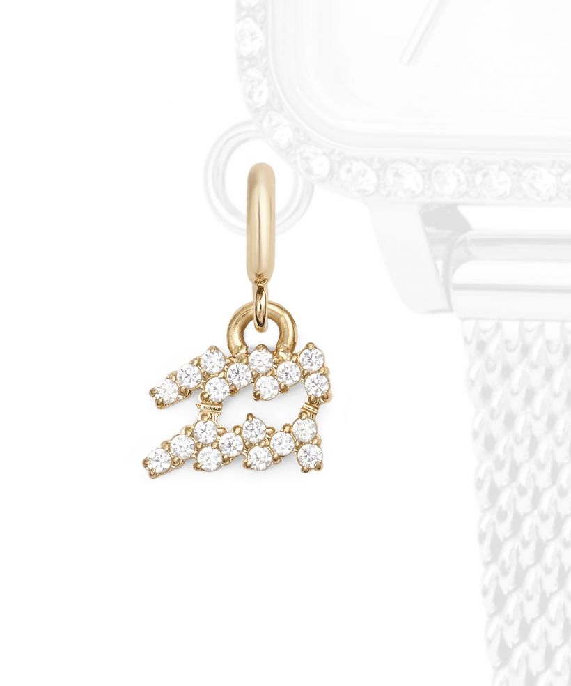 Prívesok Daniel Wellington Charm Gold Aquarius