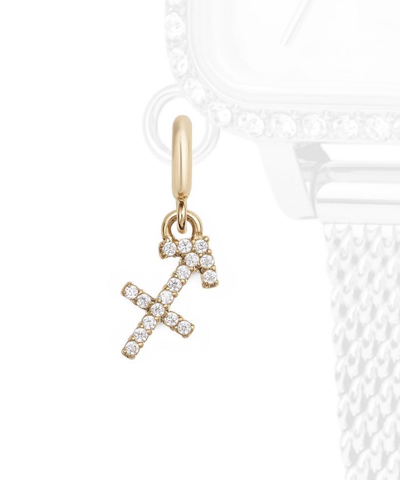 Prívesok Daniel Wellington Charm Gold Sagittarius