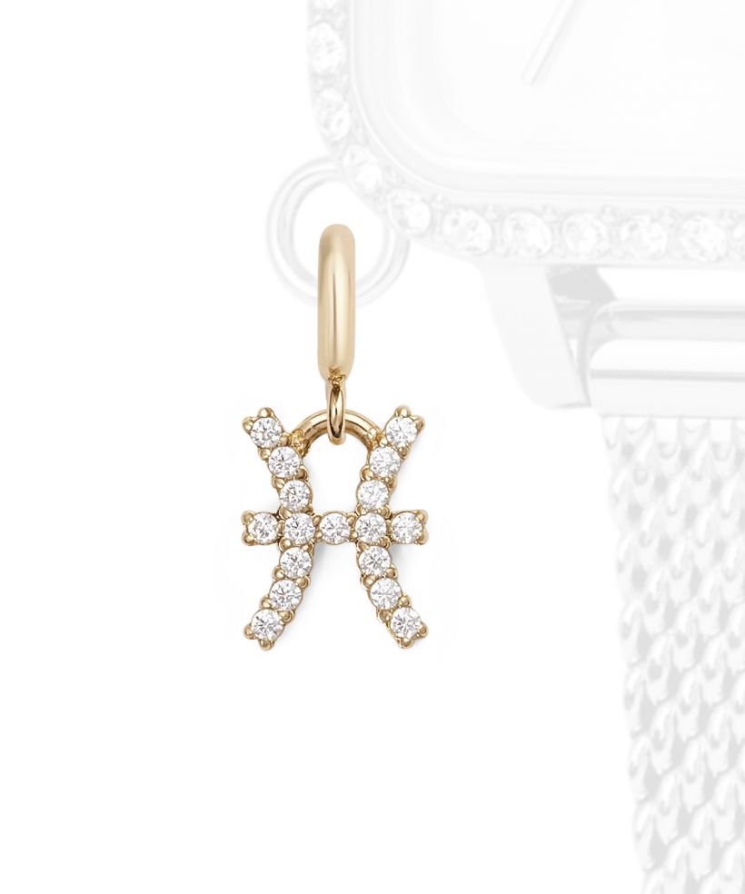 Prívesok Daniel Wellington Charm Gold Pisces