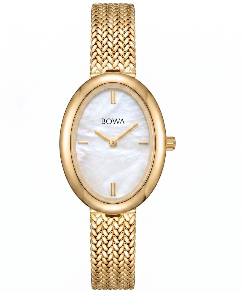 Hodinky dámske BOWA Oslo Pearl-Gold Mesh 23