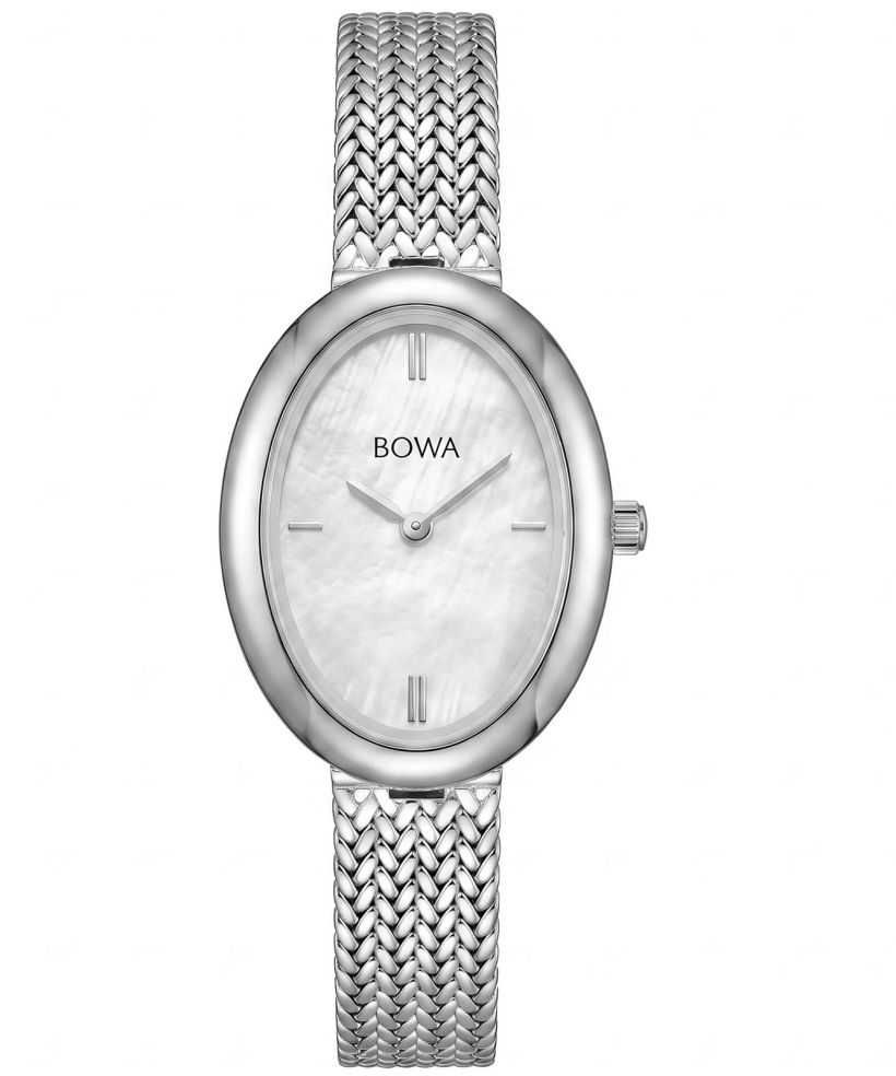 Hodinky dámske BOWA Oslo Pearl-Silver Mesh 23