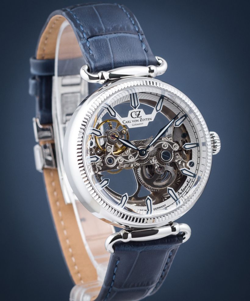 Hodinky pánske Carl von Zeyten Elzach Skeleton Automatic Limited Edition