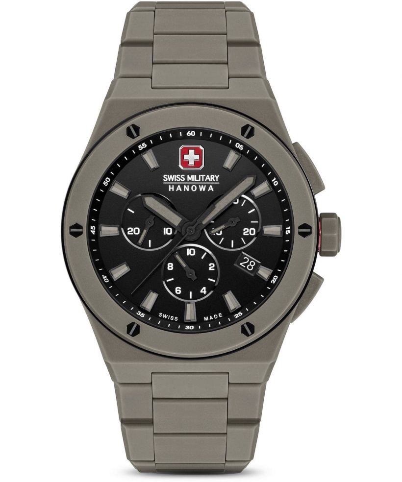 Hodinky pánske Swiss Military Hanowa Sidewinder Chronograph Ceramic