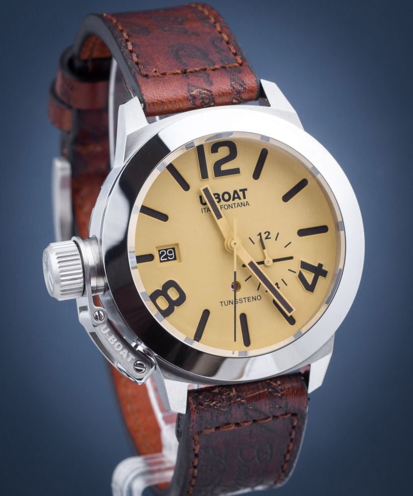 Hodinky Unisex U-Boat Classico 42 Tungsteno Beige