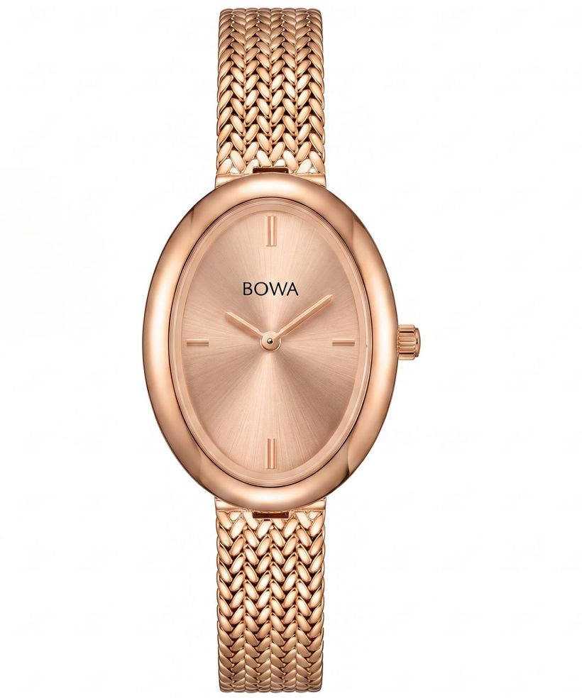 Hodinky dámske BOWA Oslo Full Rose-Gold Mesh 23