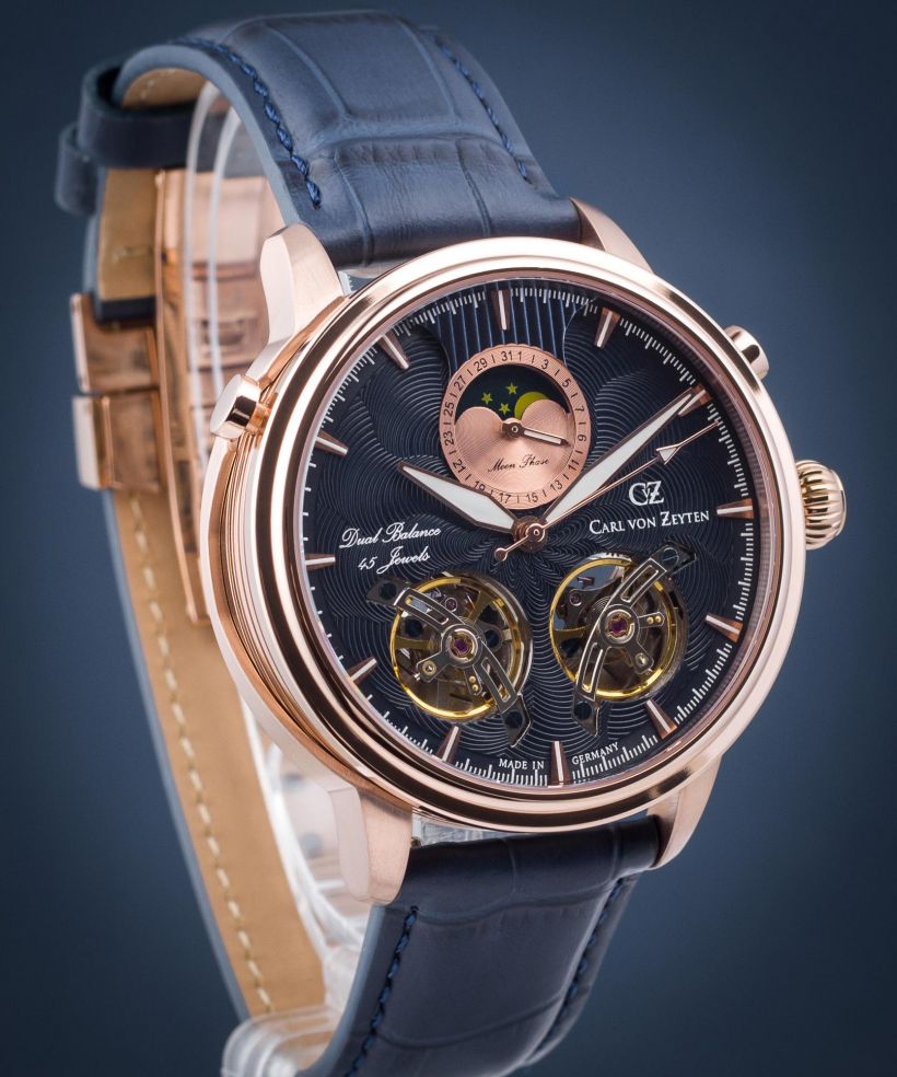 Hodinky pánske Carl von Zeyten Durbach Open Heart Automatic Limited Edition