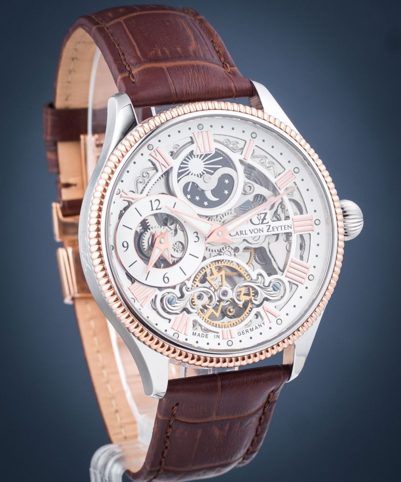 Hodinky Pánske Carl von Zeyten Kirnbach Skeleton Automatic