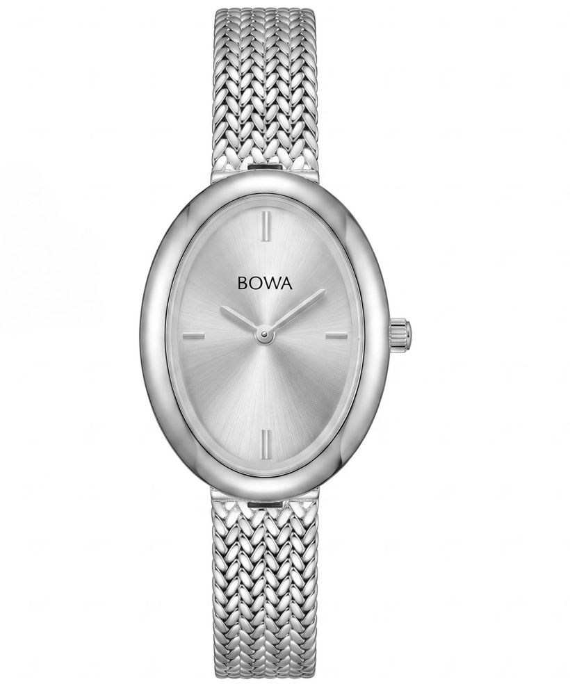 Hodinky dámske BOWA Oslo Full Silver Mesh 23