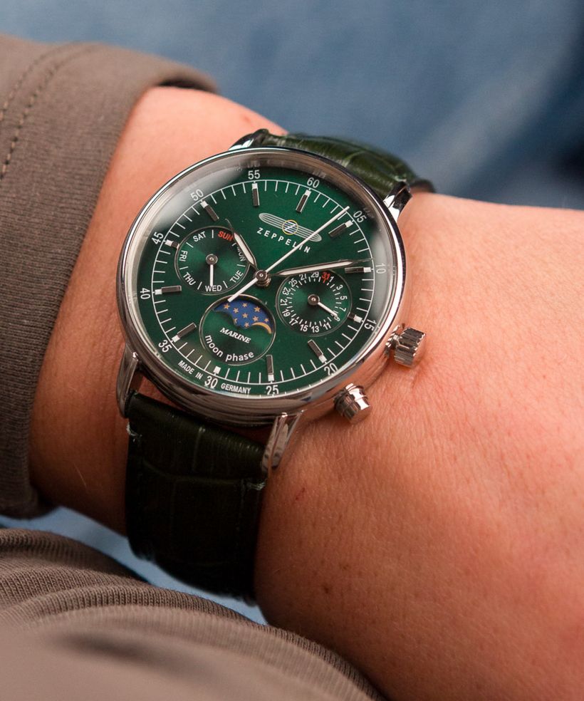Hodinky dámske Zeppelin LZ14 Marine Moonphase Lady