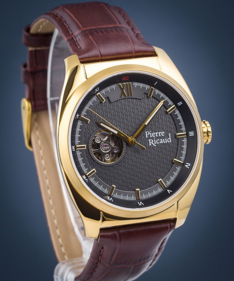 Hodinky pánske Pierre Ricaud Automatic Open Heart