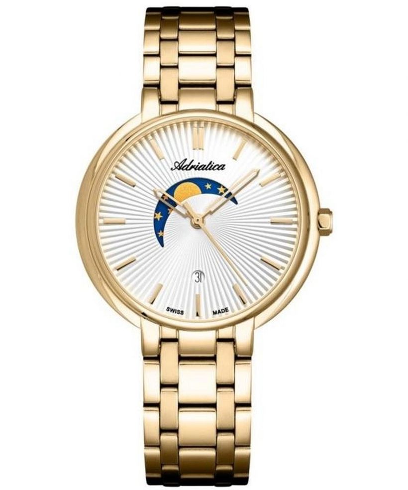 Hodinky dámske Adriatica Moonphase