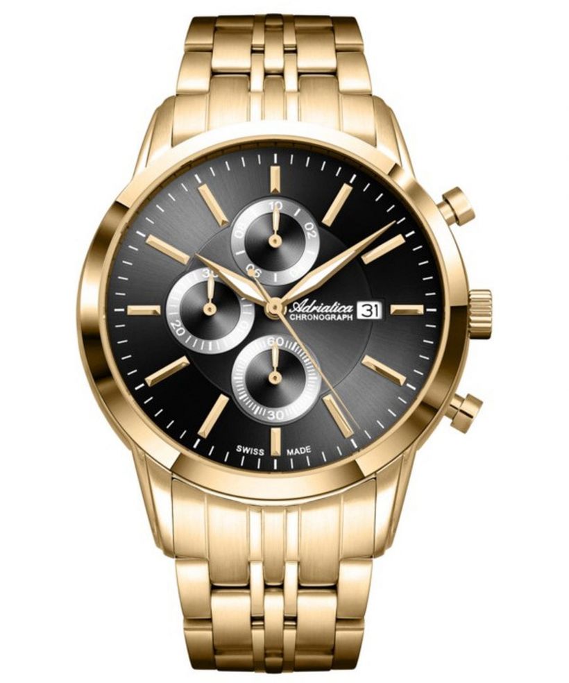 Hodinky pánske Adriatica Sapphire Chronograph