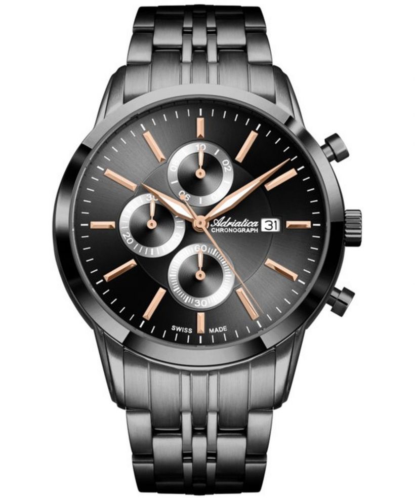 Hodinky pánske Adriatica Sapphire Chronograph