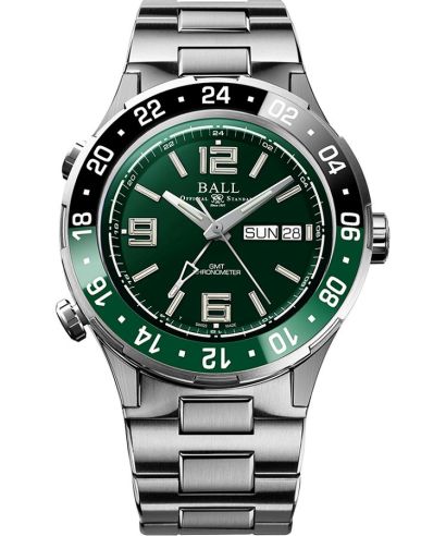 Hodinky pánske Ball Roadmaster Marine GMT Automatic Titanium Limited Edition