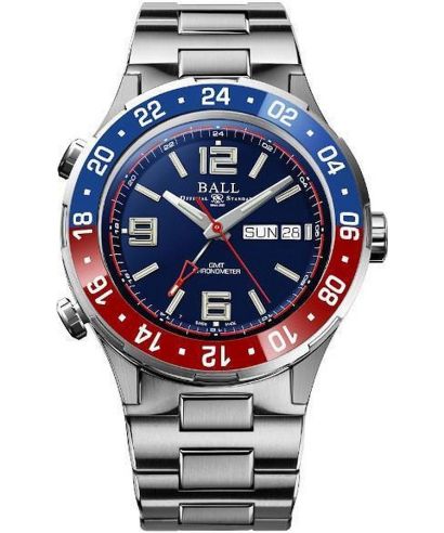 Hodinky pánske Ball Roadmaster Marine GMT Automatic Titanium Limited Edition