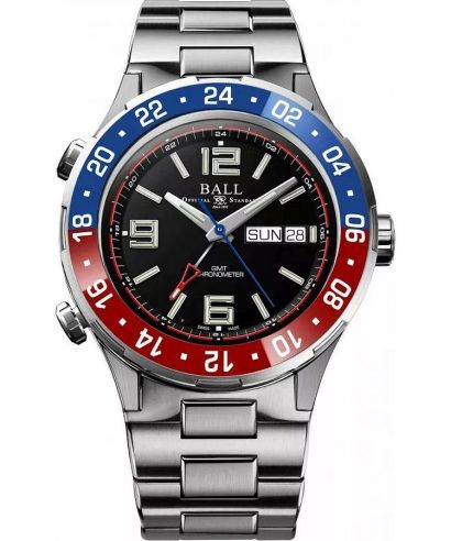 Hodinky pánske Ball Roadmaster Marine GMT Automatic Titanium Limited Edition