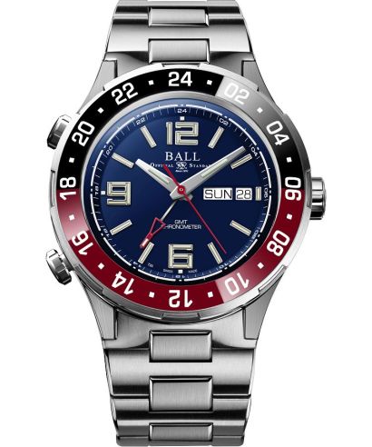Hodinky pánske Ball Roadmaster Marine GMT Automatic Titanium Chronograph Limited Edition