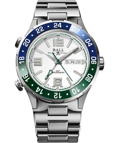 Hodinky pánske Ball Roadmaster Marine GMT Automatic Titanium Chronograph Limited Edition