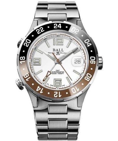 Hodinky pánske Ball Roadmaster Pilot GMT Automatic Titanium Chronograph Limited Edition