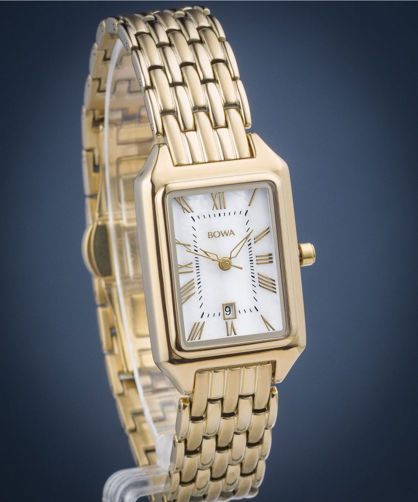 Hodinky dámske BOWA Barcelona Pearl Gold Steel 23