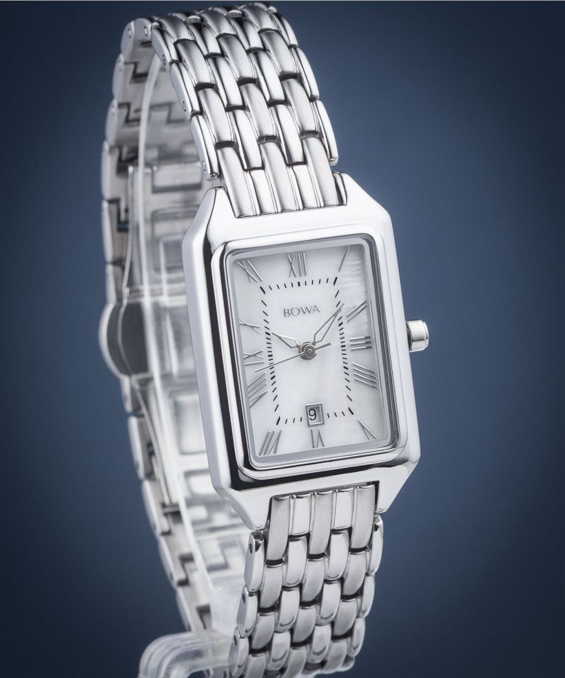 Hodinky dámske BOWA Barcelona Pearl Silver Steel 23