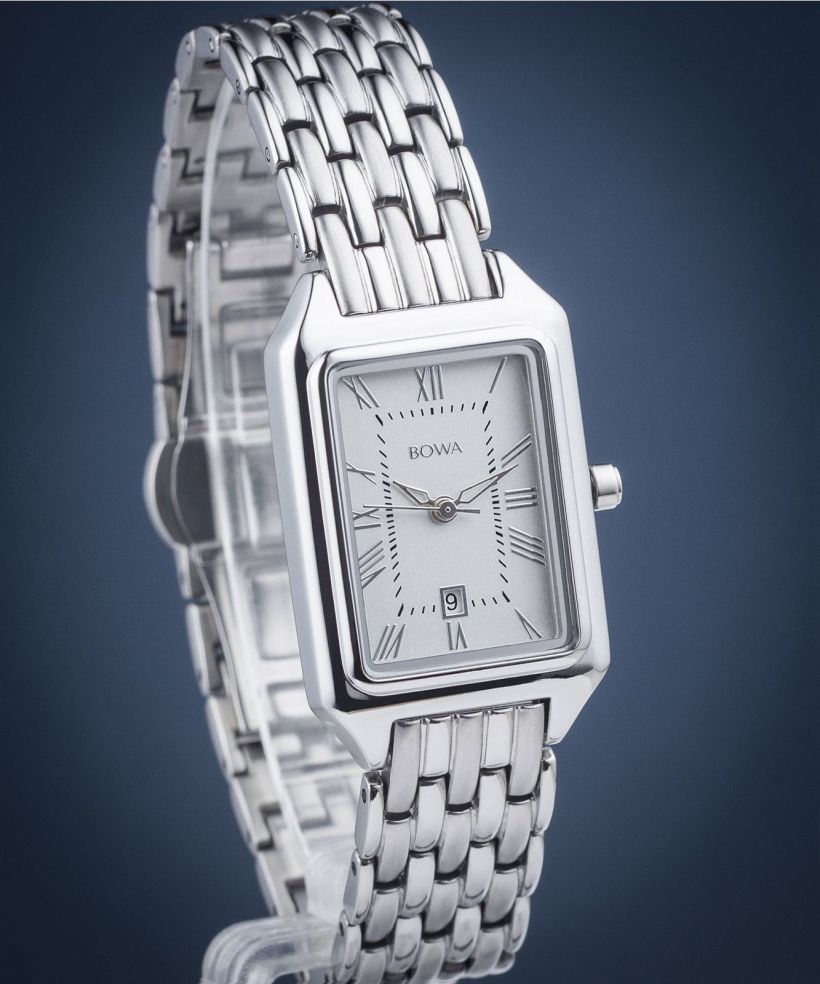Hodinky dámske BOWA Barcelona White Silver Steel 23