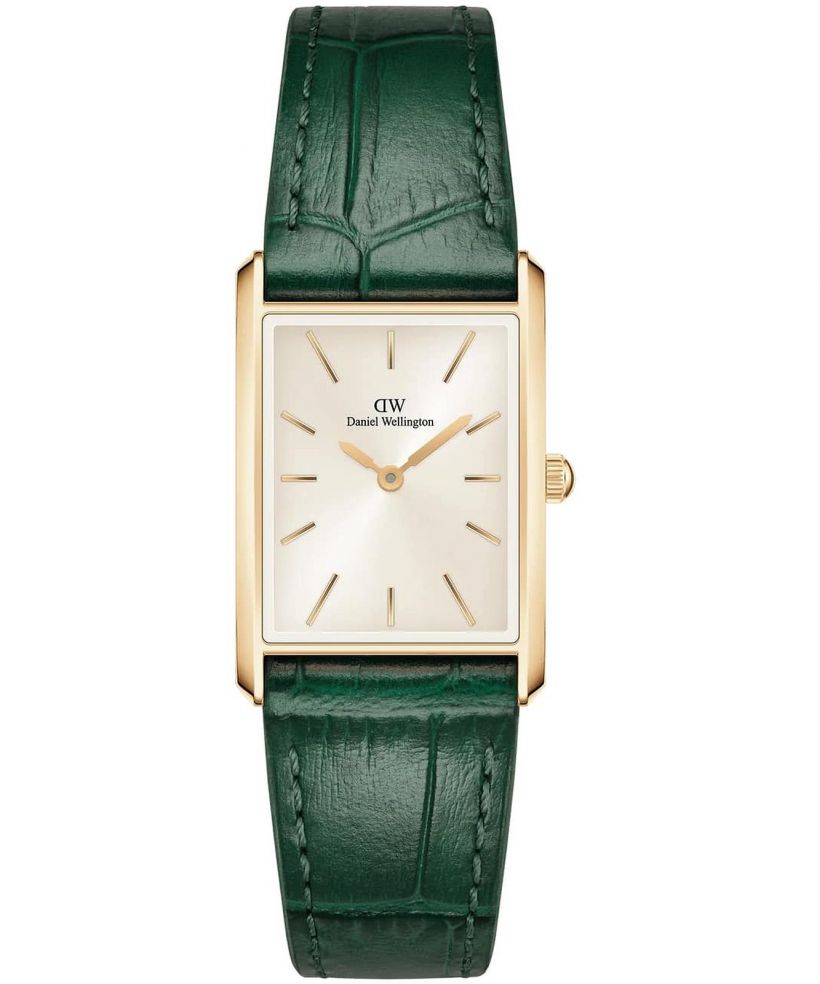 Hodinky dámske Daniel Wellington Bound Crocodile Champagne Sunray Gold 22 22